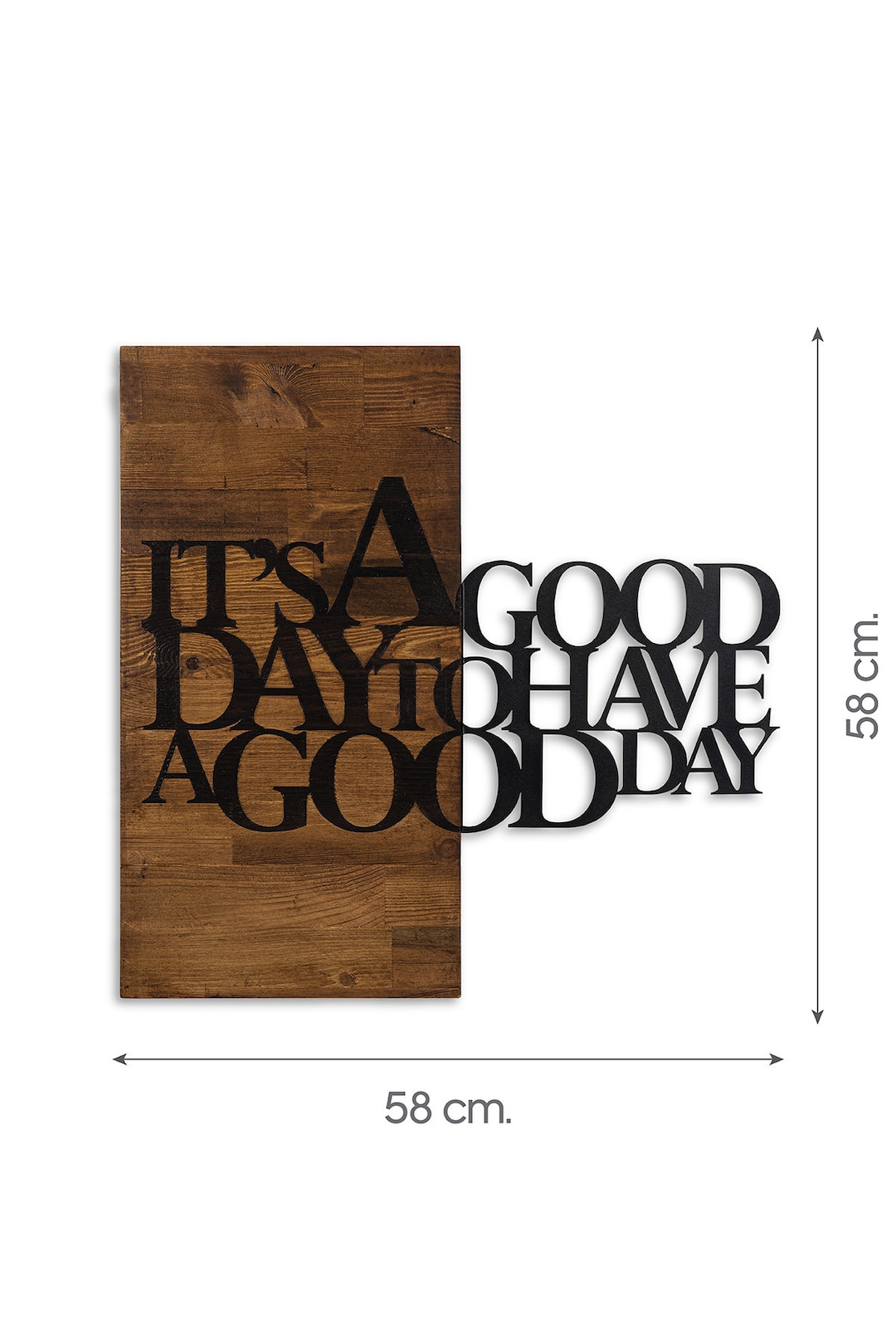 Good Day - Metal Wall Hanging main image 0