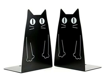 Decorative Cat Figure Book Holder, Metal Decor, Best Gift Ever, Home Decor