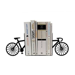 Decorative Bicycle Figure Book Holder, Metal Decor, Best Gift Ever, Home Decor