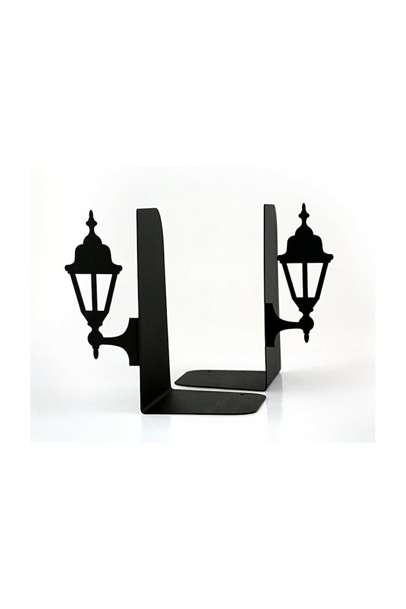 Metal Art Lamp Bookends, Metal Decor, Best Gift Ever, Home Decor - Etsy