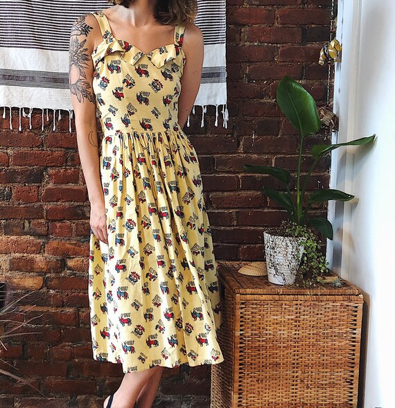 Vintage asian bull dress