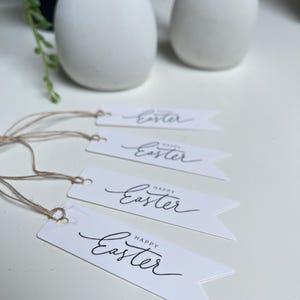Set of 4 Easter Gift Tags | Easter | Easter Labels |