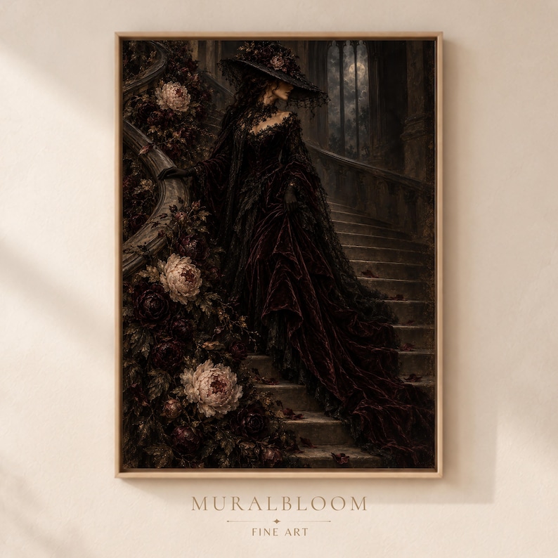 Gothic Witch printable wall art