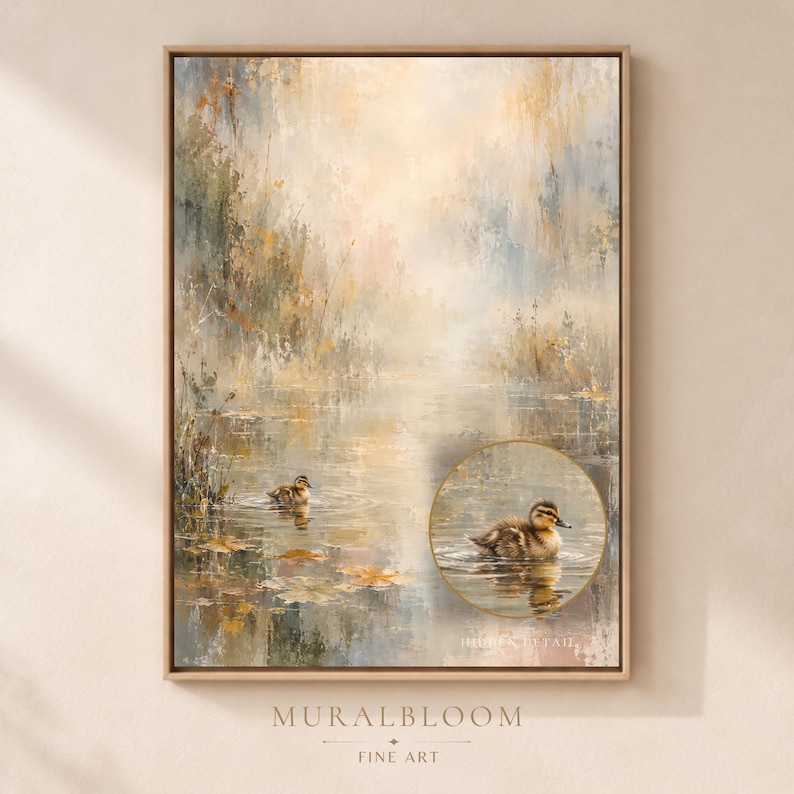 Hidden Duckling printable wall art