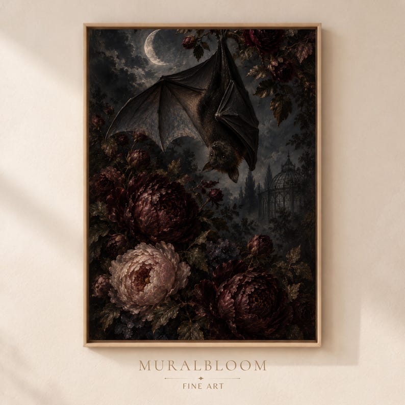 Bat printable wall art