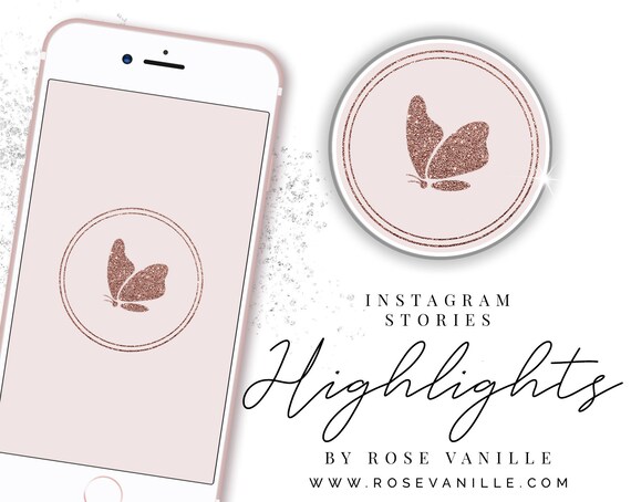 Instagram Highlights Butterfly Instagram Instagram Highlight Covers Marble Heart