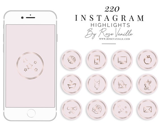 220 Instagram Highlight stories Icons Instagram Highlight | Etsy