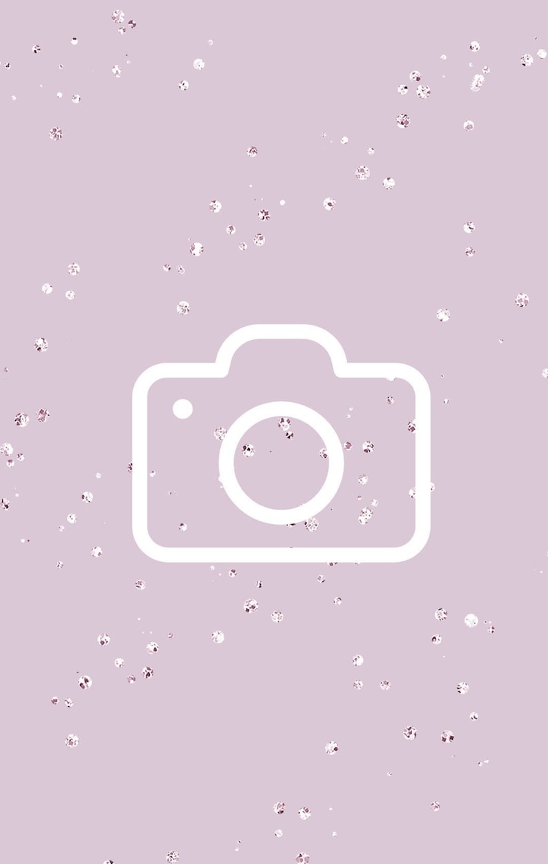 aesthetic purple iphone dusty icons ios14