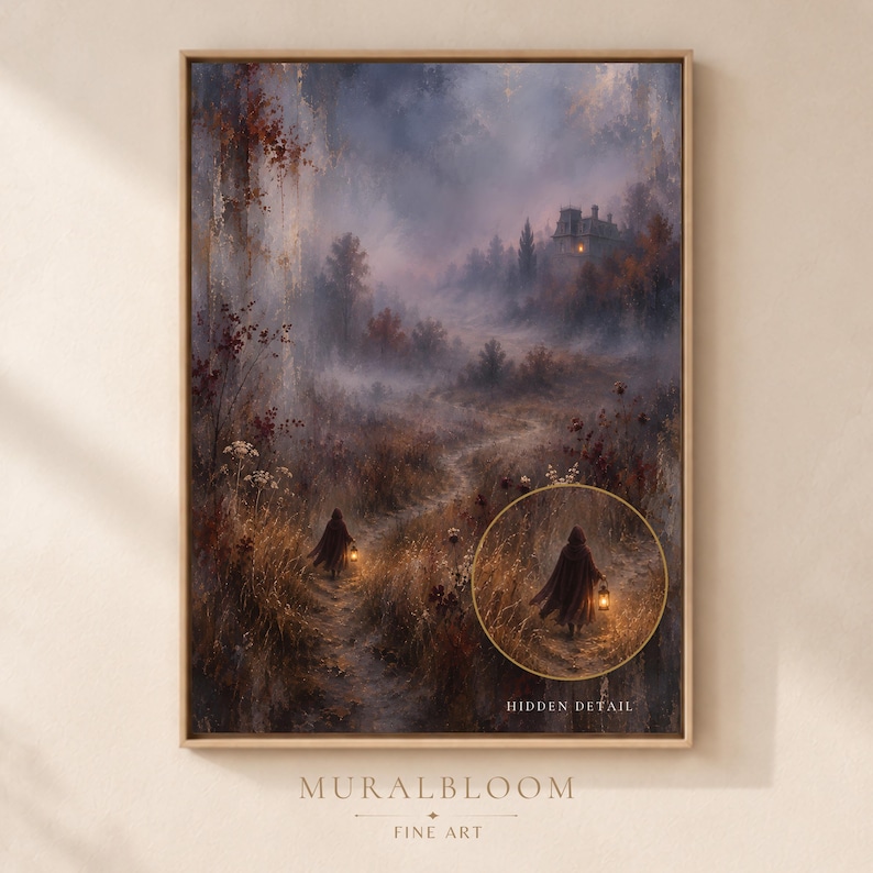 Misty Manor printable wall art