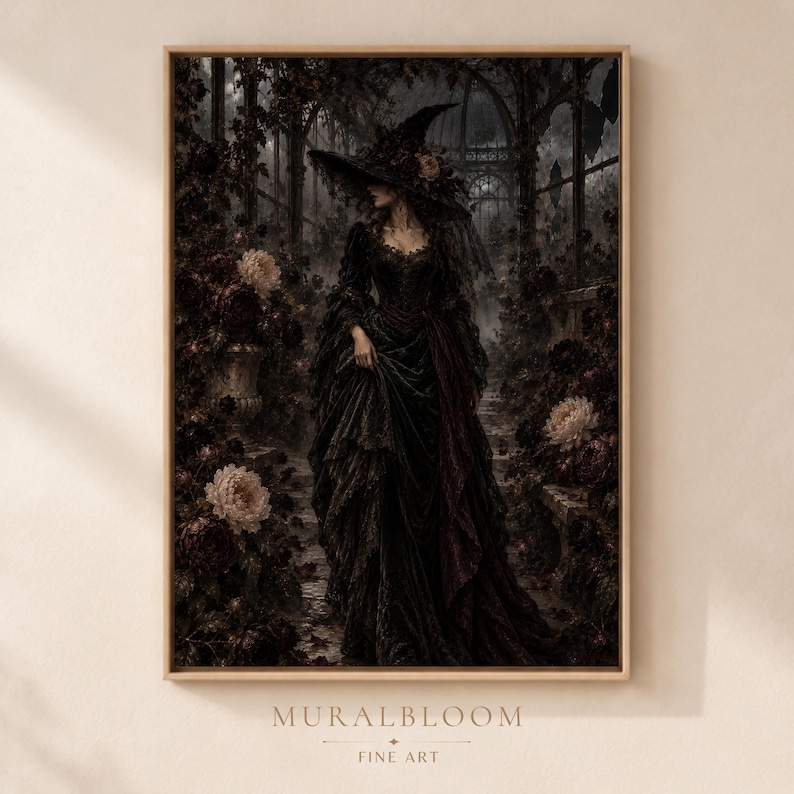 Gothic Witch printable wall art