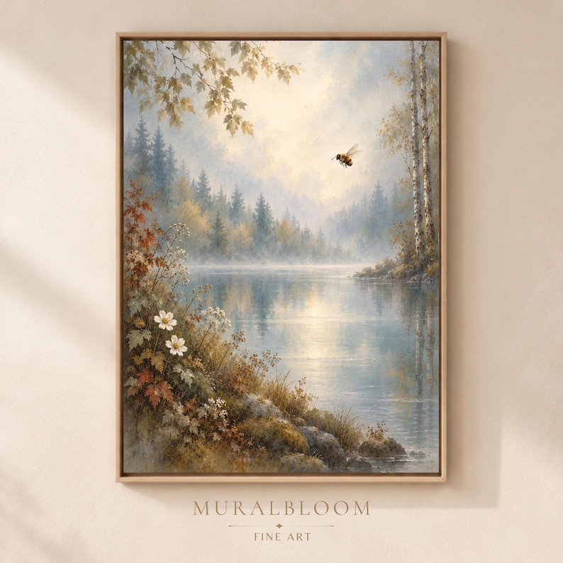 Hidden Bee printable wall art