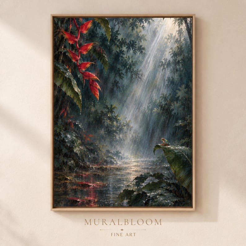 Rainforest Frog printable wall art