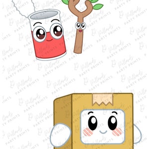 Lankybox Larger Image Printable