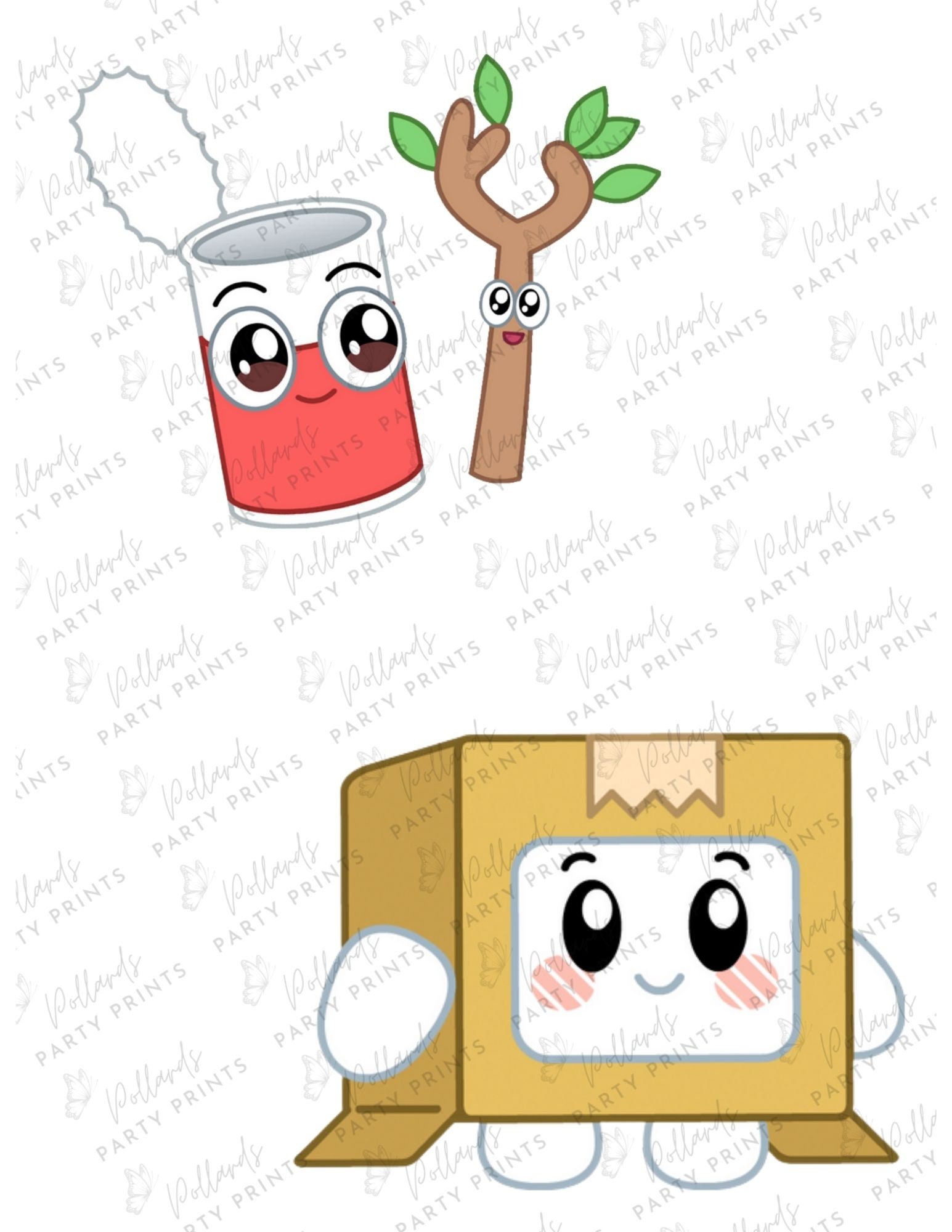 Lankybox Larger Image Printable