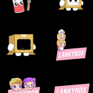 Lankybox PNG und SVG
