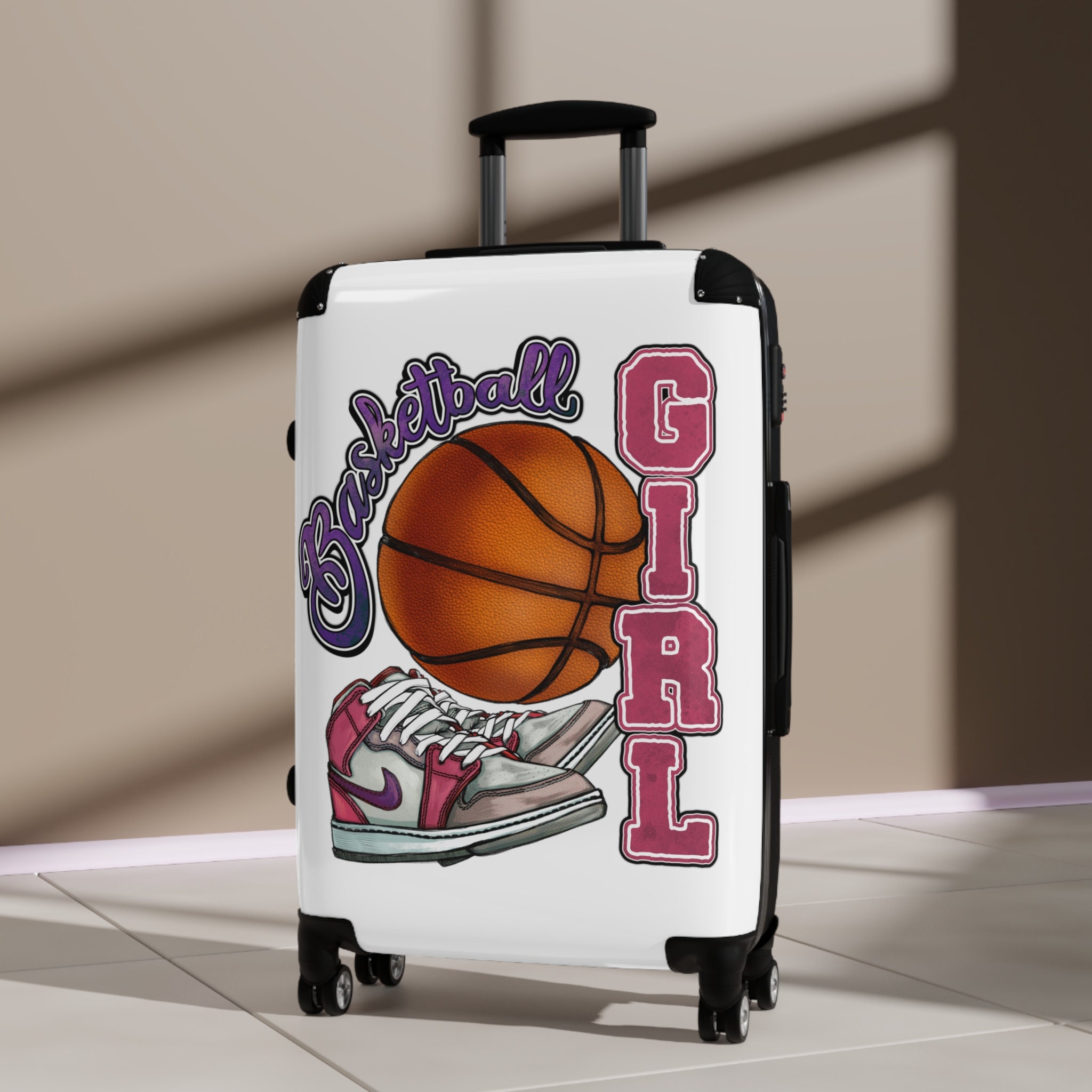Basketball Girl Suitcase,  basketball lover