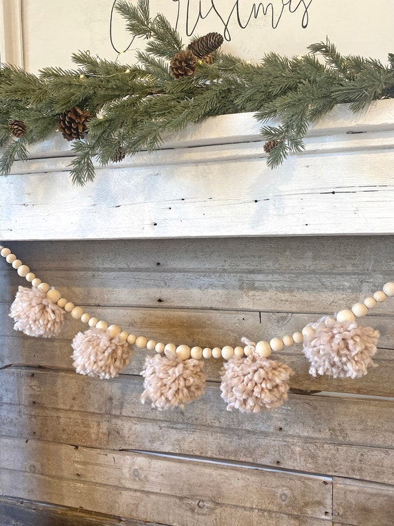 Nursery pom pom garland sales