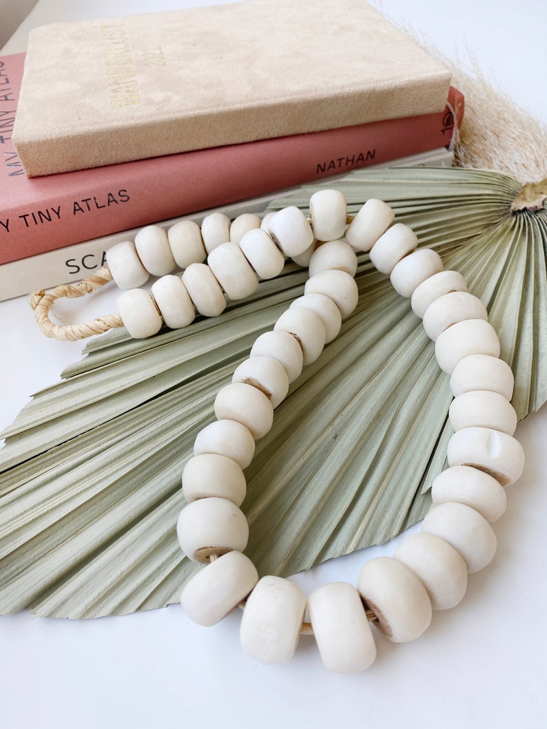 Decorative Garland Bohemian Decor Bead Loop Large Boho Bead - Etsy