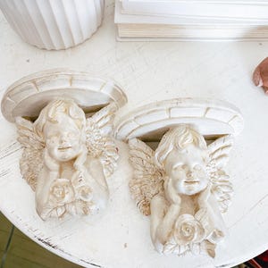 Antique Angel Wall Shelf - Etsy
