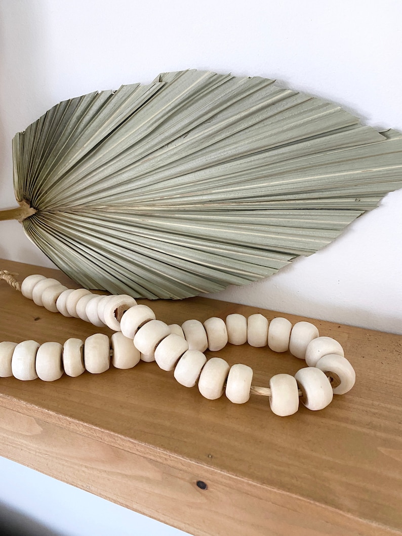 Decorative Garland Bohemian Decor Bead Loop Large Boho Bead - Etsy
