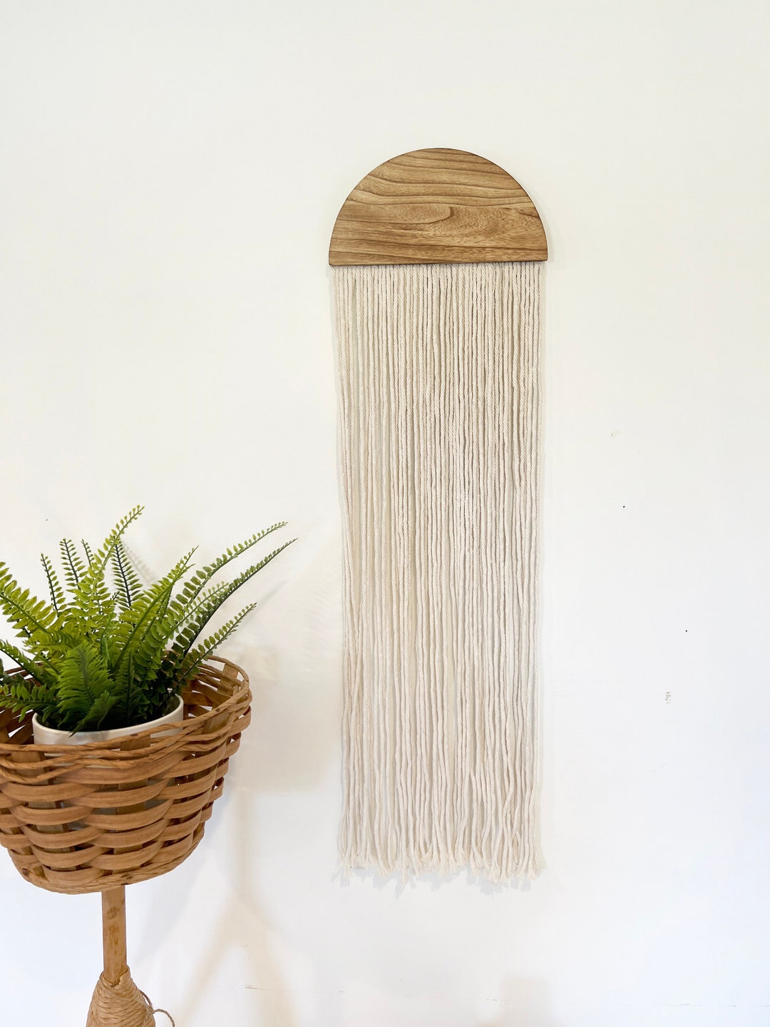 Boho Macrame Wall Decor, Macrame Wall Hanging, Fiber Art, Living Room