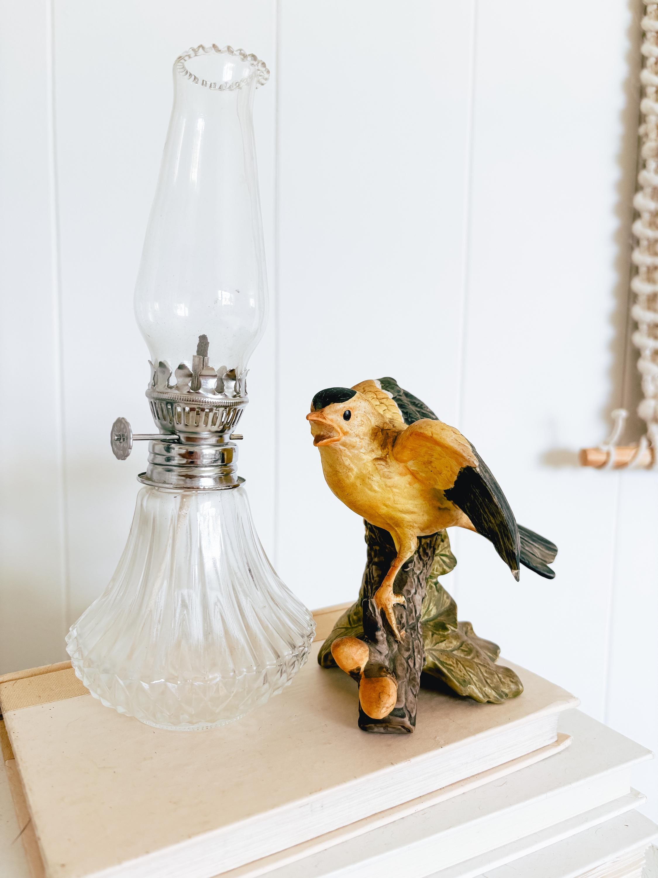 Ceramic Gold Finch Bird Figurines - Etsy