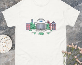 Columbia University Campus T-Shirt | Cute Aesthetic Design Comfort Colors Architecture NYC New York City College