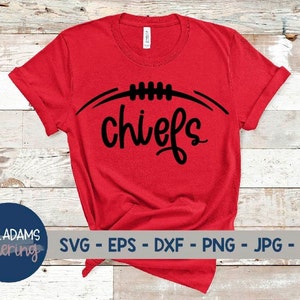 Chiefs Svg, KC Chiefs Svg, Mascot Svg, Football Svg, handlettered svg