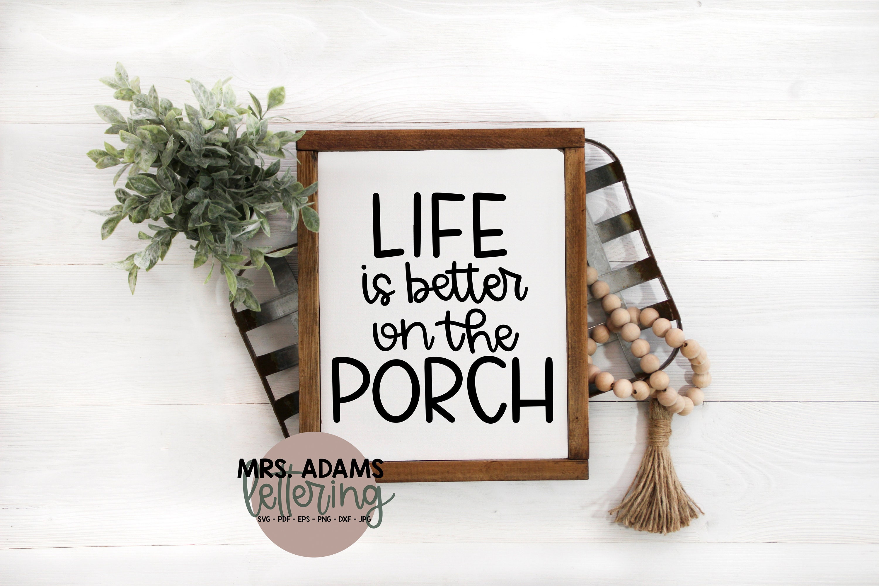 Life is Better on the Porch Svg, Porch Sign Svg, Welcome Svg, Welcome ...