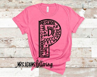 Preschool Svg, Pre K Svg, Hello Preschool Svg, Preschool Shirt, Teacher Svg