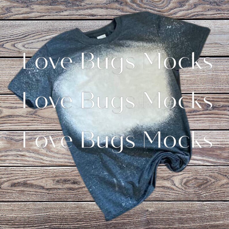 Download Gildan Softstyle Dark Heather Bleached Tee Mock Up Medium ...