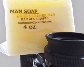 All Natural Man Soap Bar
