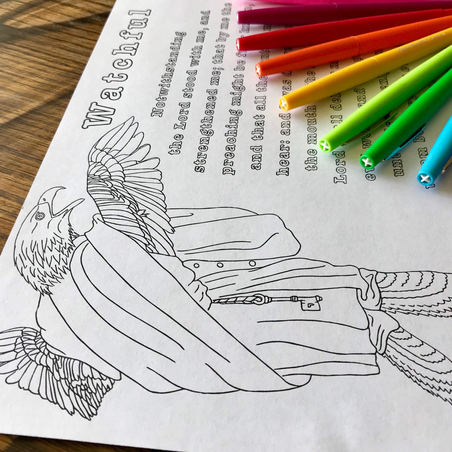 The Pilgrims Progress Coloring Book 25 Printable PDF Coloring Pages - Etsy