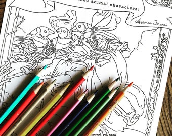 ¡Libro para colorear del progreso de los peregrinos! ¡25 páginas para colorear en PDF imprimibles!