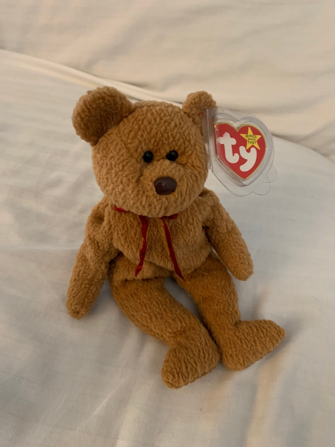 Beanie Baby Curly handmade 1993 rare with errors in mint Etsy