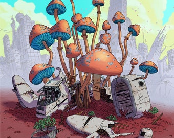 Naufragio - impresión artística