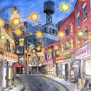 Chinatown - art print