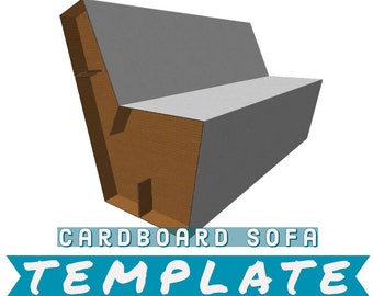 Cardboard Couch CNC Template