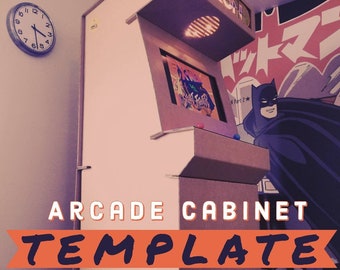 Arcade Cabinet Template