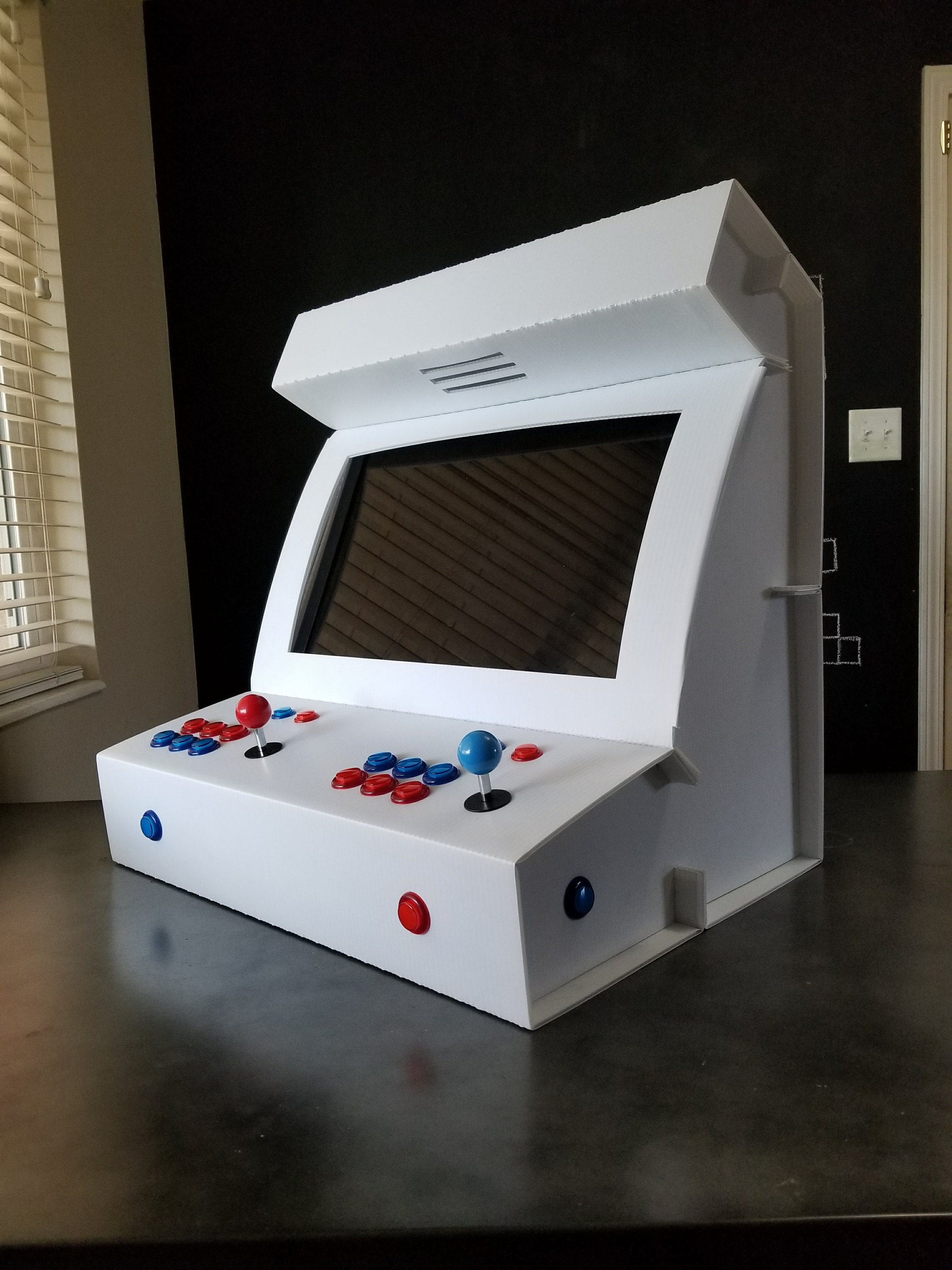 Arcade Shell Template Tabletop Bartop Arcade Template - Etsy