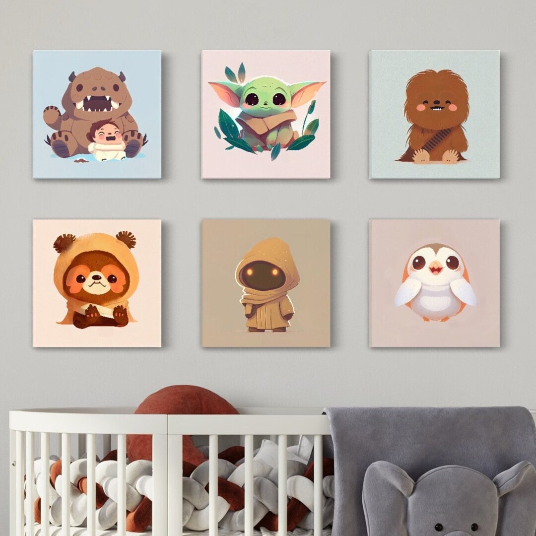 Star Wars Posters, Star Wars Nursery, Star Wars Wall Art, Nursery Art