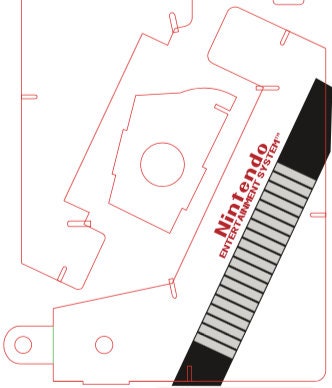 Arcade Shell Template Tabletop Bartop Arcade Template - Etsy