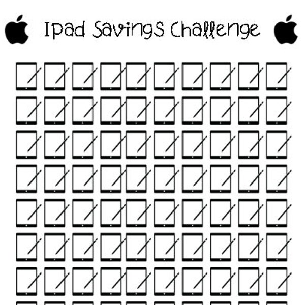 New Ipad Savings Challenge. Mini or Low Income Challenge