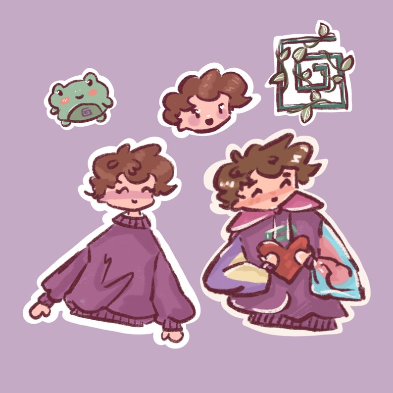 Karl Jacobs Sticker Pack Etsy