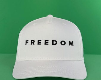 Freedom embroidered Snapback Hat