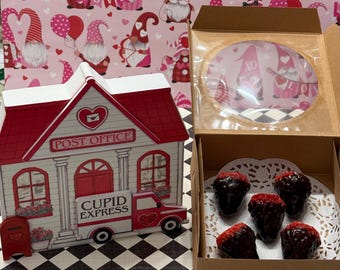 Chocolate covered strawberry wax melts