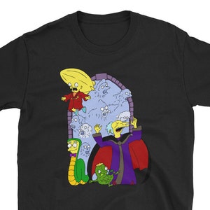 Simpsons Wiz Kids Treehouse of Horror Hed Zeppelin Short-Sleeve Unisex T-Shirt