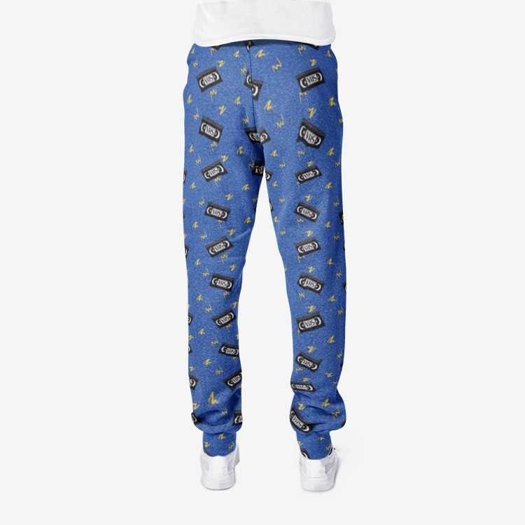 Retro VHS Movie Lover 90s Blockbuster Video Inspired Men s Joggers