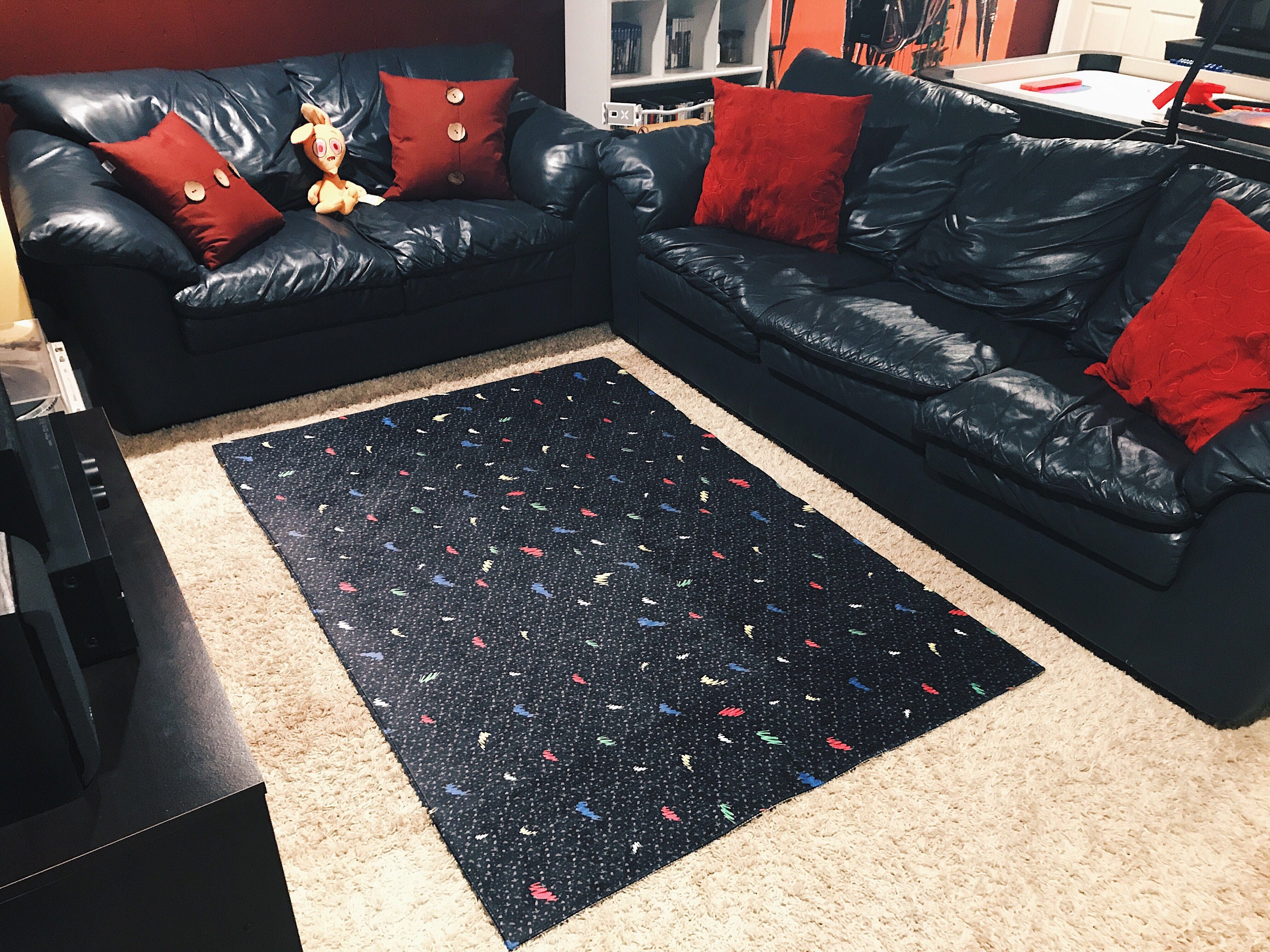 Retro Realistic 90s Arcade and Theater Style Area Rug With Etsy Ireland