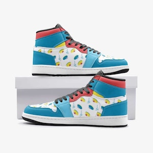 Retro 90s Memphis Geometric Inspired Unisex Sneaker